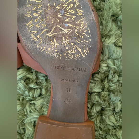 Armani leather sandals - Picture 4 of 4